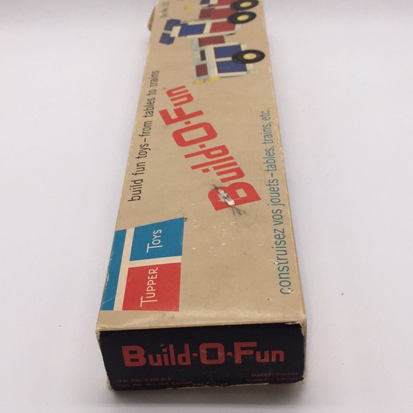 Tupper Toys Build-O-Fun Building Set 101 Tupperware Vintage 1965 - Picture 6 of 13